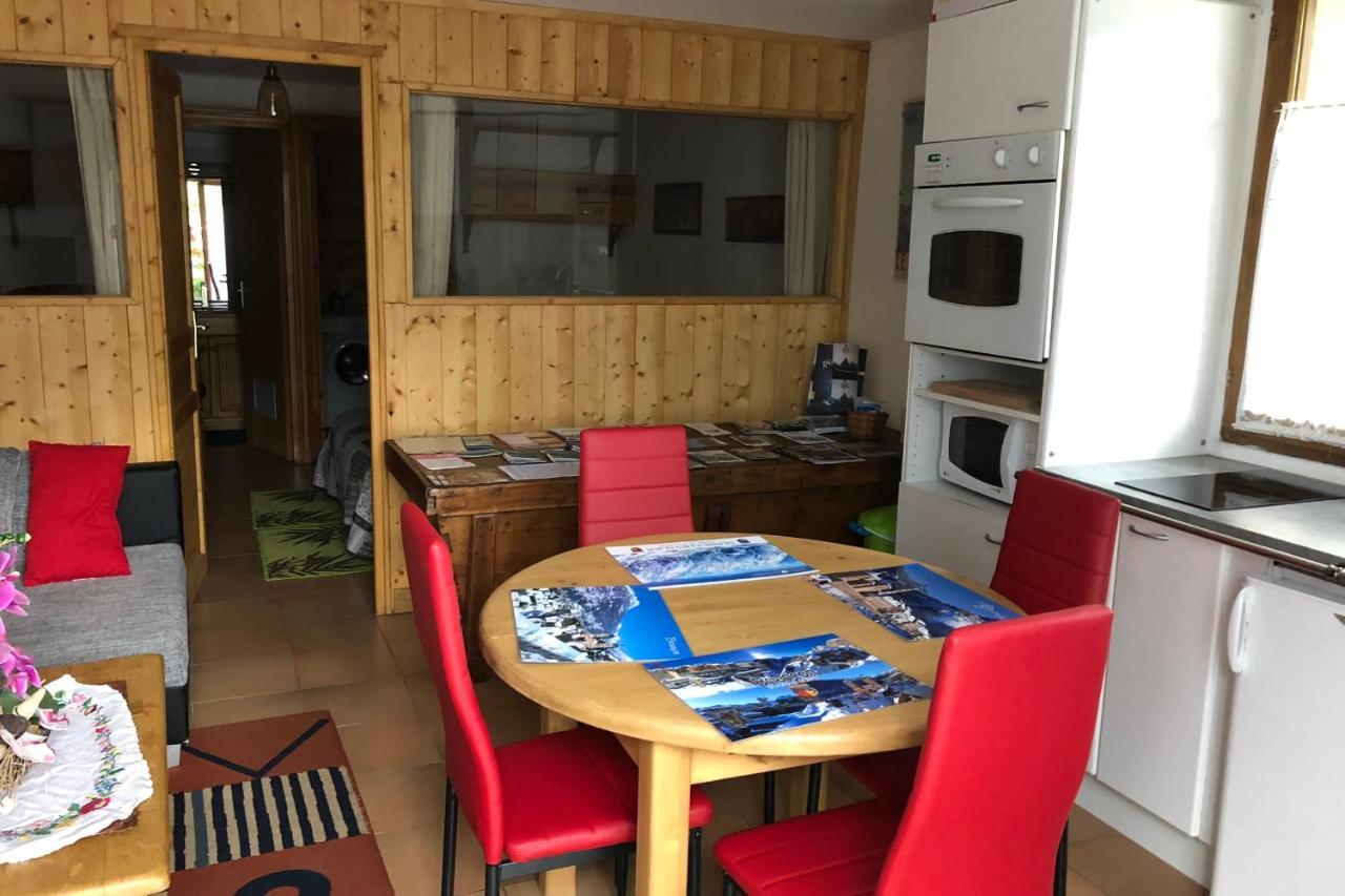 Chez Madeleine - Large T1 Mountain View Daire Villar-Saint-Pancrace Dış mekan fotoğraf